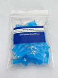 Paquete de puntas para ácido grabador blue micro azul con 50 piezas marca sunset