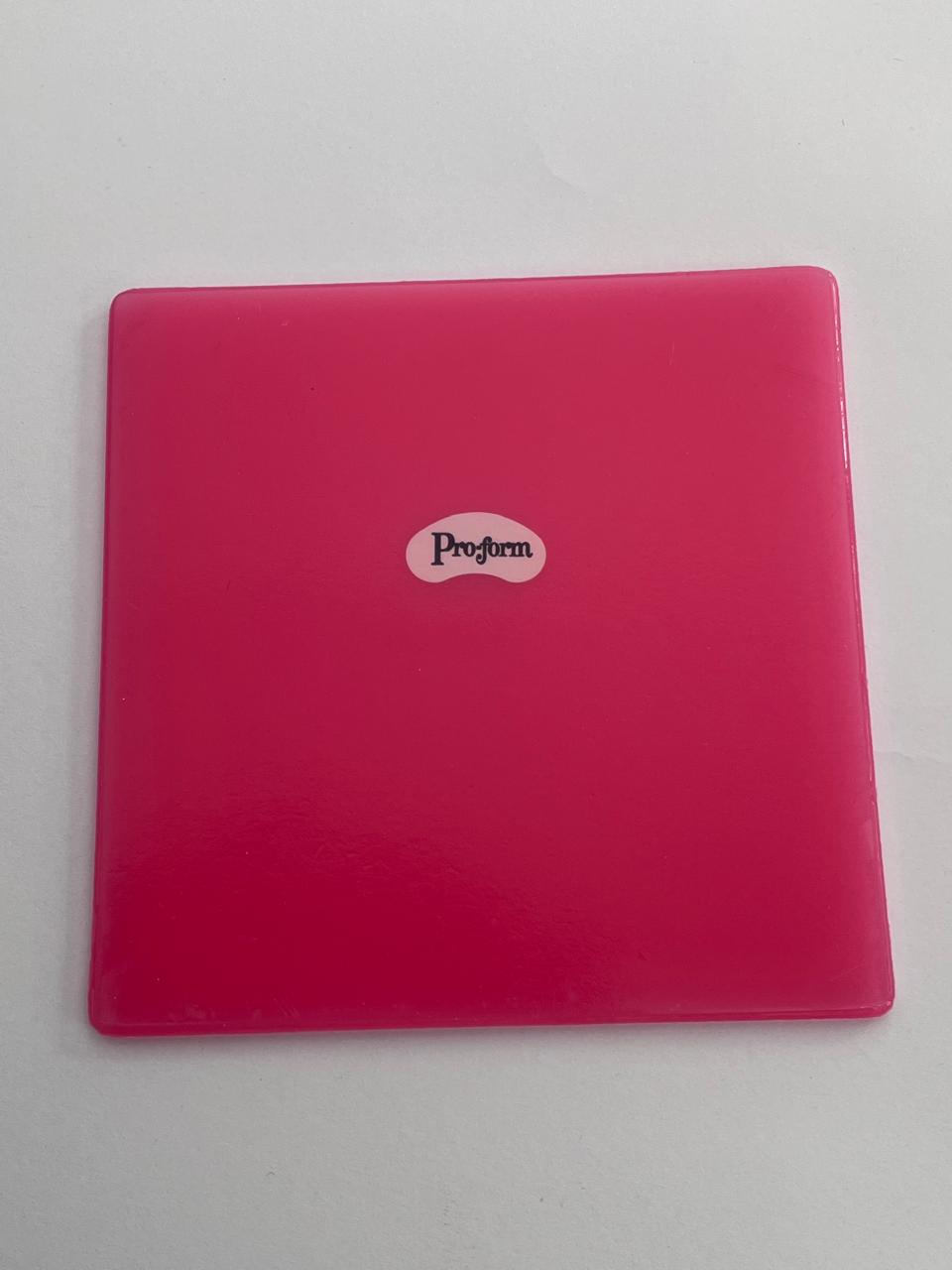 Acetato Pro form para guarda color Rosa por pieza