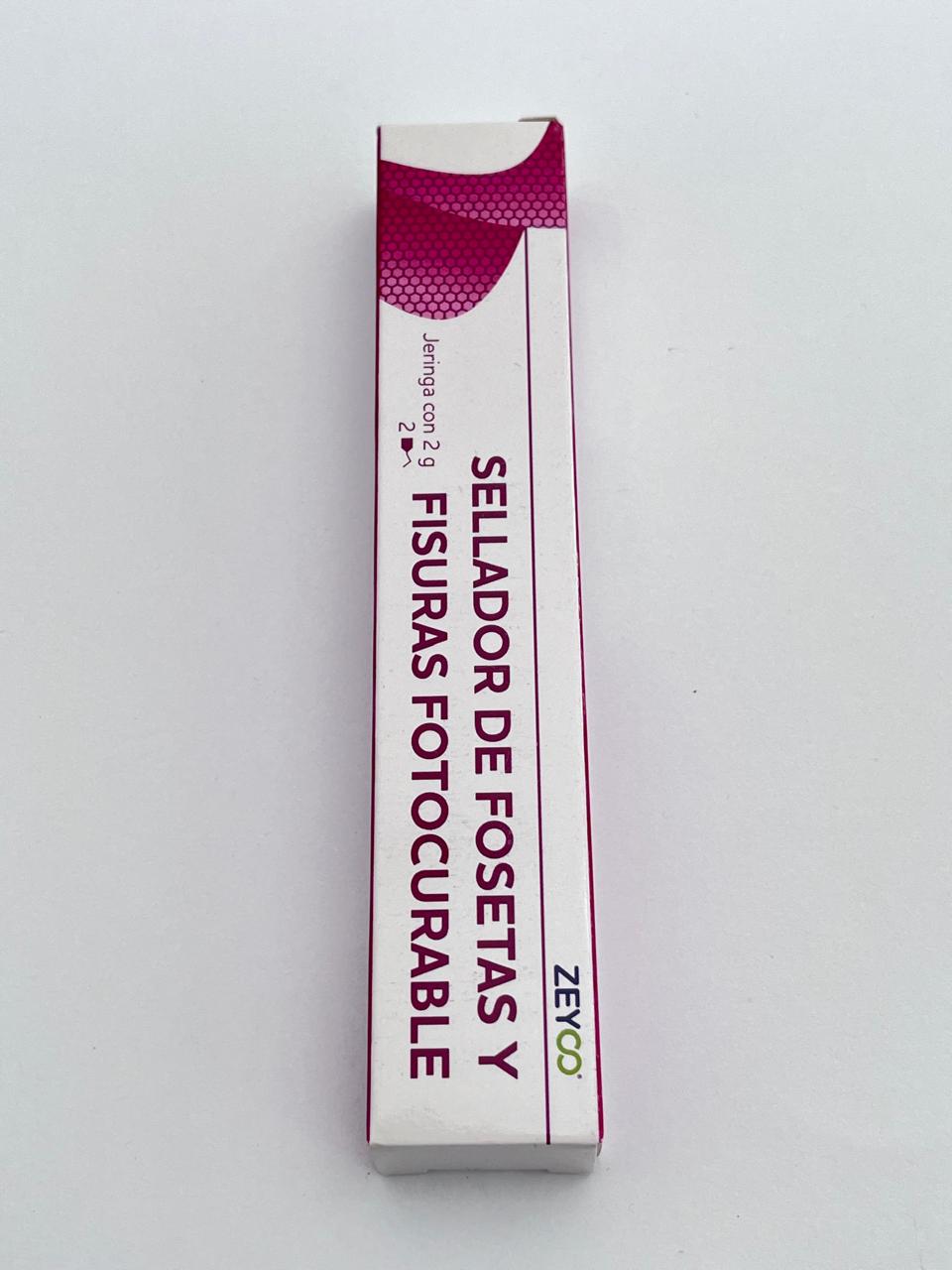 Sellador de fosetas y fisuras zeyco jeringa 2 gramos