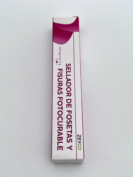 Sellador de fosetas y fisuras zeyco jeringa 2 gramos
