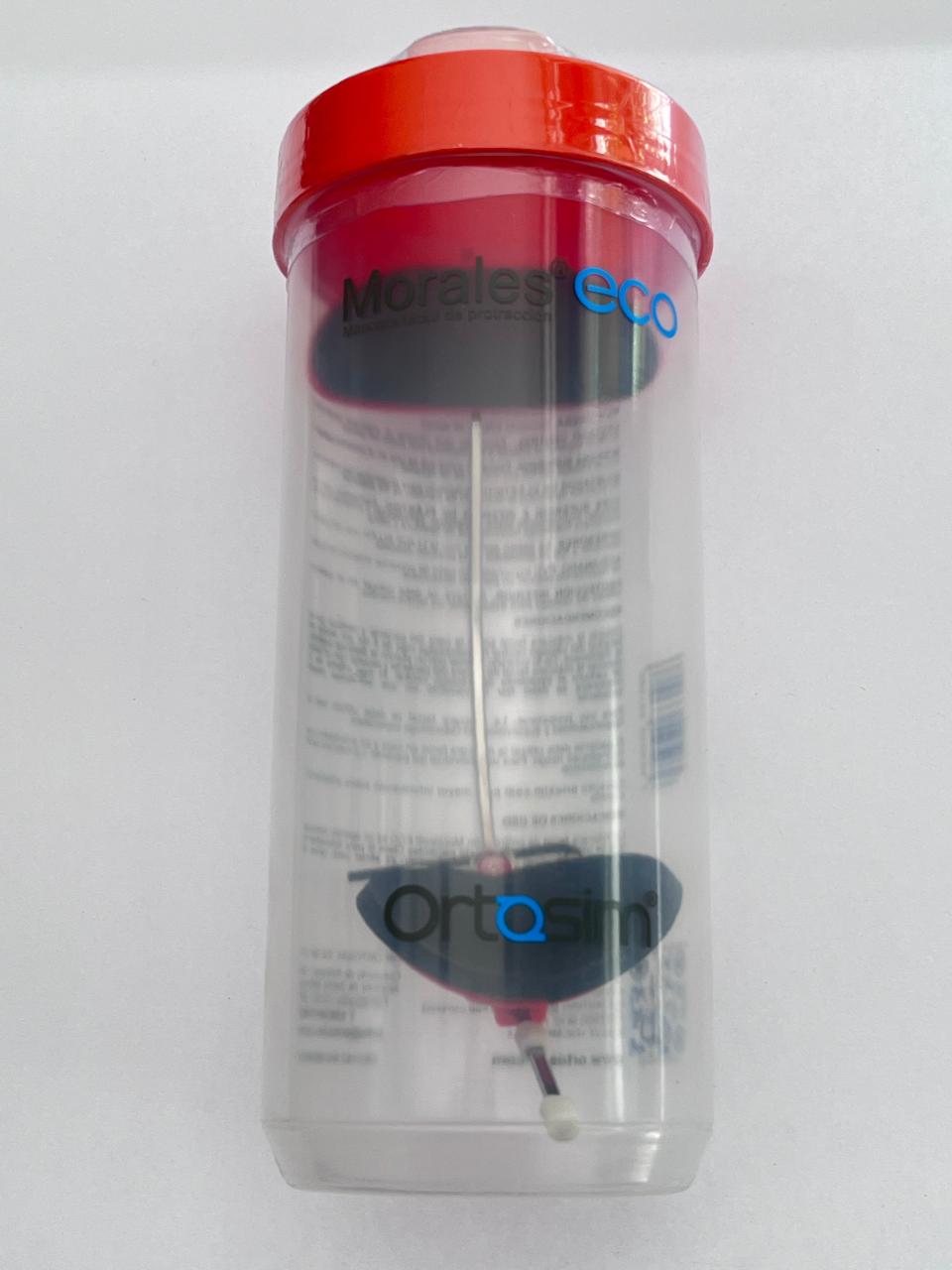 Mascara facial morales económica color naranja