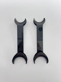 Retractor negro para fotografía para infantil