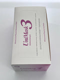 Cubrebocas Unimask3 color rosa con 50 piezas
