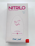 Caja guantes Nitrilo con 100 piezas Uniseal color rosa tamaño chico