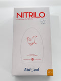 Caja guantes Nitrilo con 100 piezas Uniseal color naranja tamaño extrachico