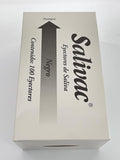 Eyector de saliva caja con 100 piezas uniseal color negro