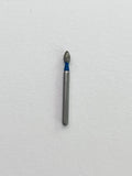 Fresa diamante flama balón americano FO-32 grano medio (cinta azul)