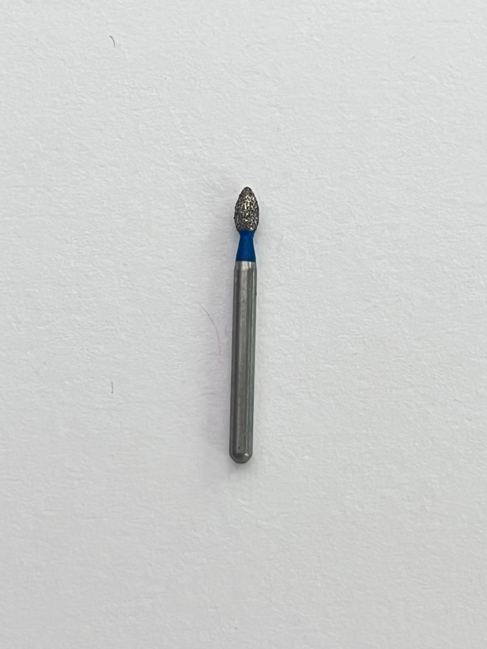 Fresa diamante flama balón americano FO-32 grano medio (cinta azul)