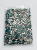 Bolsa de Dowel pin doble con funda verde paquete con 500 piezas