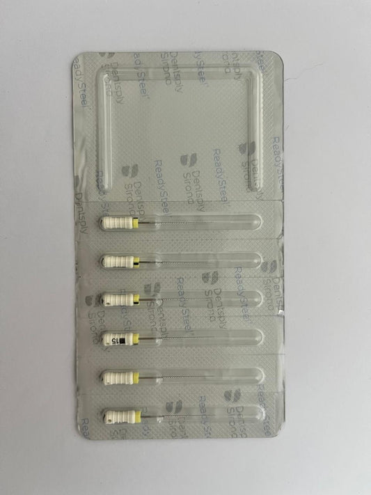 Blister de Limas dentsply Maillefer #15 25mm K-file