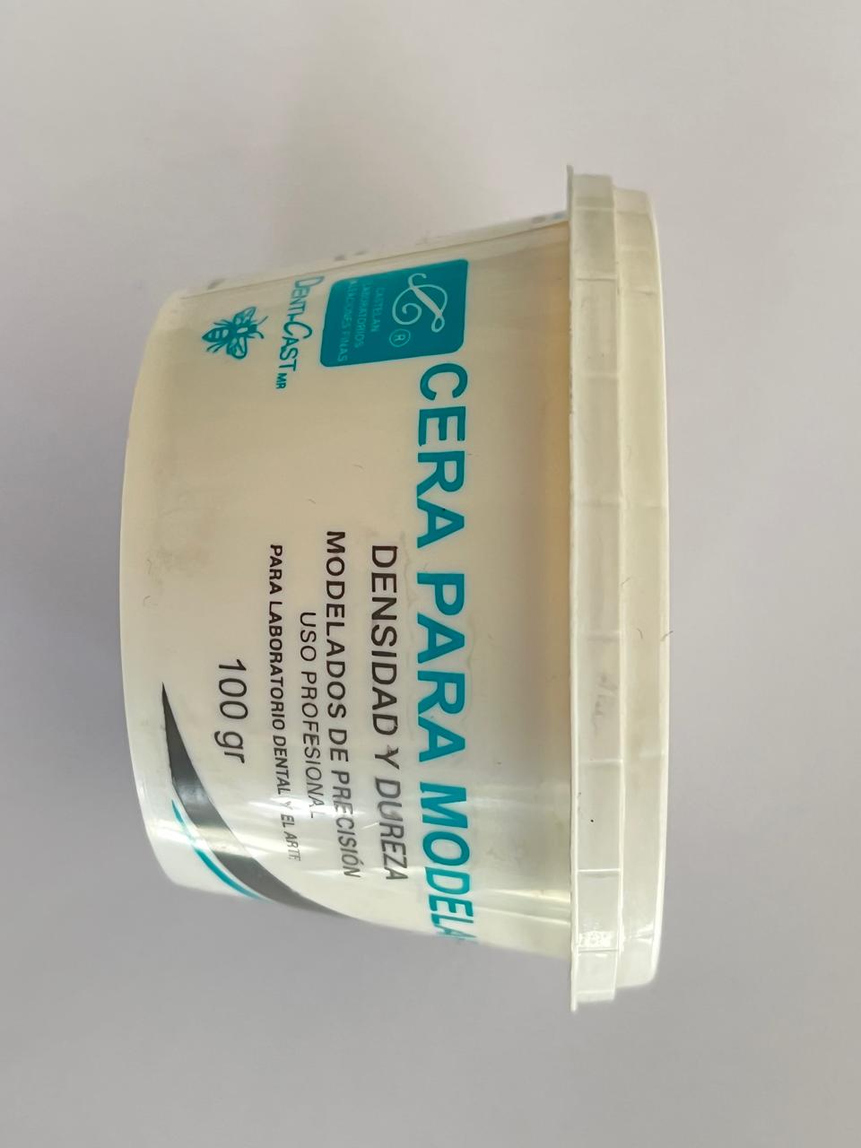 Cera modelar denticast 100g Blanca