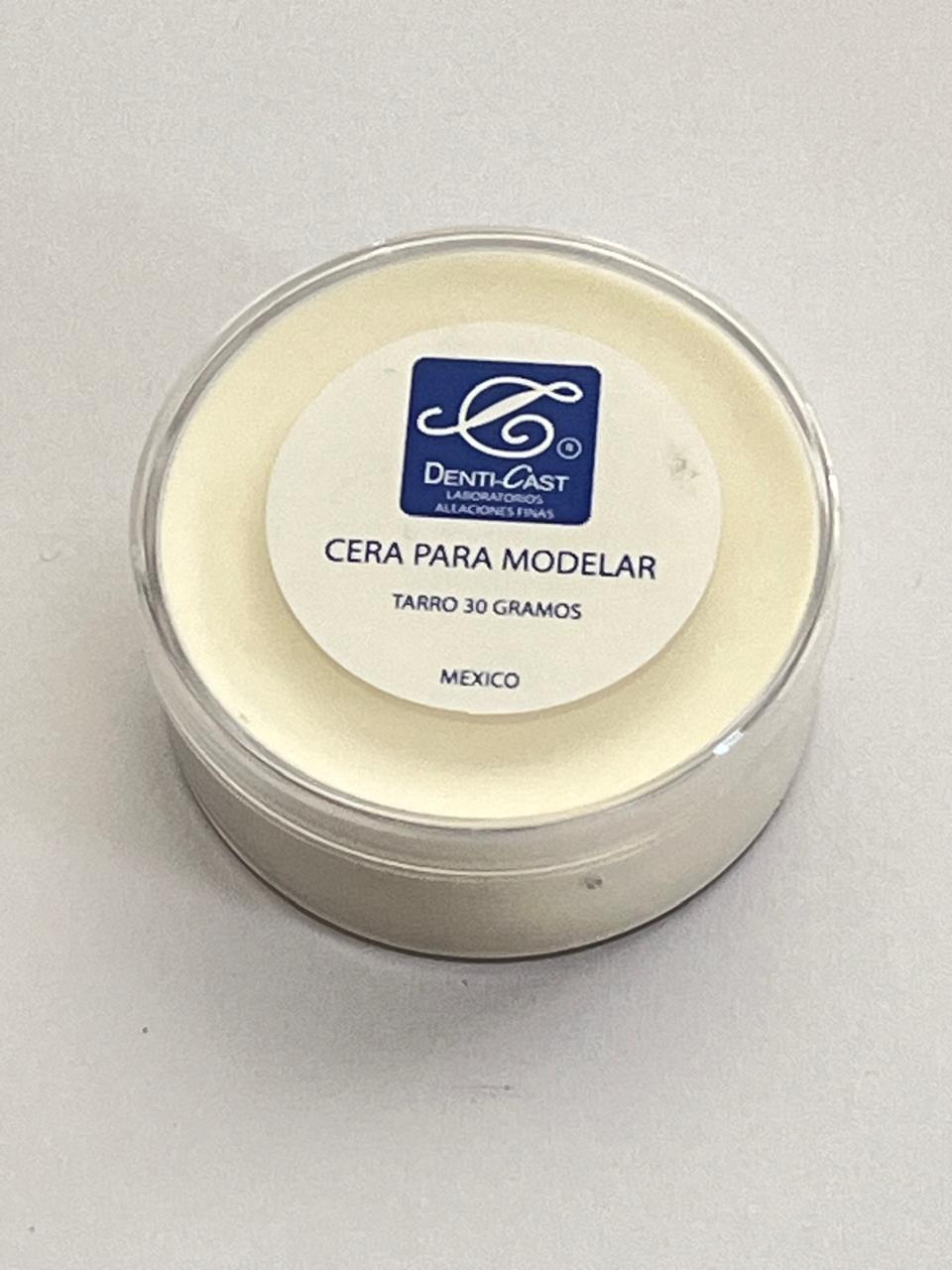 Cera para modelar tarro 30 gramos Denticast Castellan