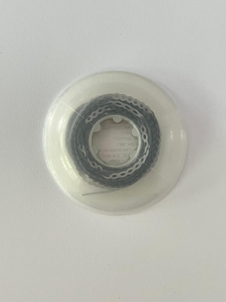 Liga en cadena borgatta cerrada color plata 2.3m