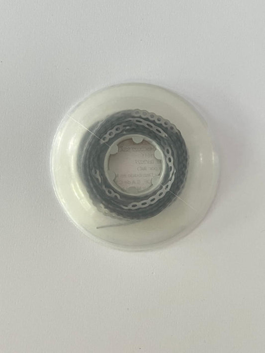 Liga en cadena borgatta cerrada color plata 2.3m