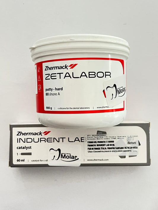 Zetalabor 900g silicón pesado con activador laboratorio