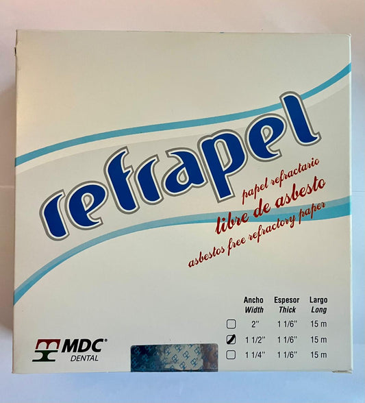 Caja de Refrapel rolla 1 1/2 con 15 metros (Cinta de abmiento)
