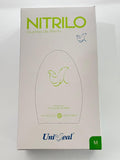 Caja guantes Nitrilo con 100 piezas Uniseal color verde tamaño mediano