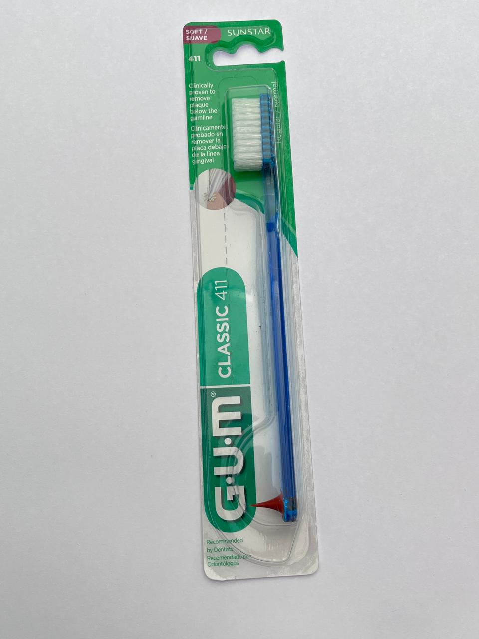 Cepillo dental gingivitis 411 suave  GUM