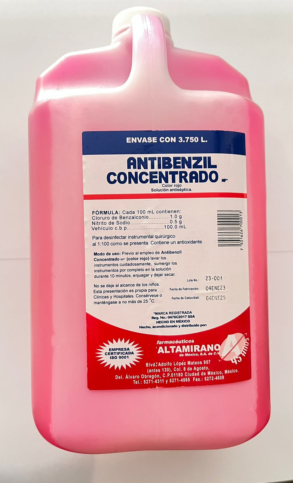 Antibenzil desinfectante
