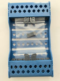 Cassette 8 instrumentos 6B color azul