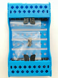 Cassette 8 instrumentos 6B color Azul neon