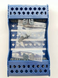Cassette 8 instrumentos 6B color Azul oscuro