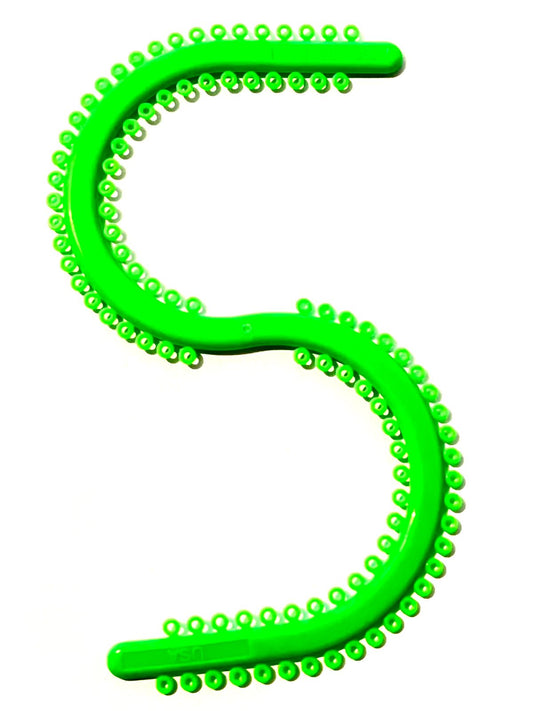 Módulo en "S" elastómero Ah Kim Pech por pieza color Bright green