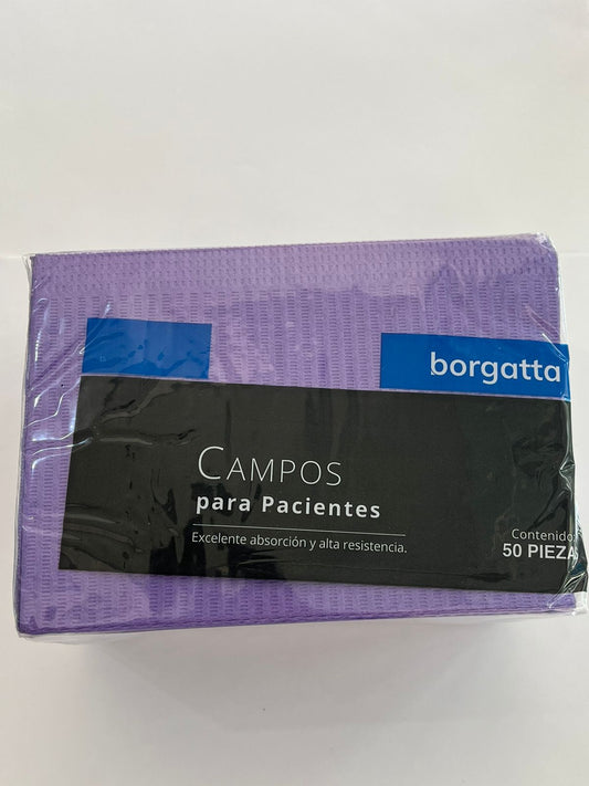 Campos borgatta paquete con 50 piezas color Violeta BCVL