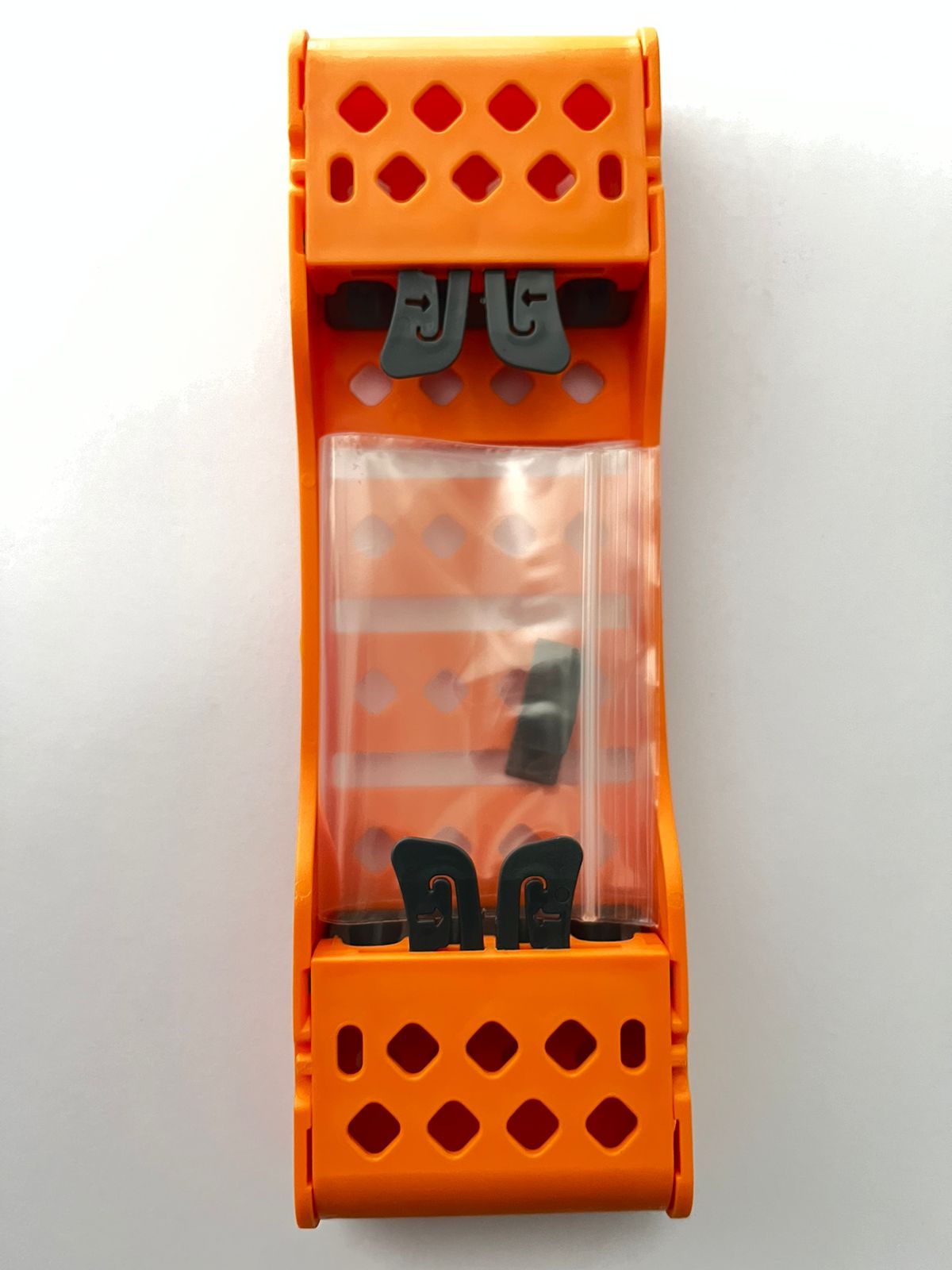 Cassette 4 instrumentos 6B color Naranja neon