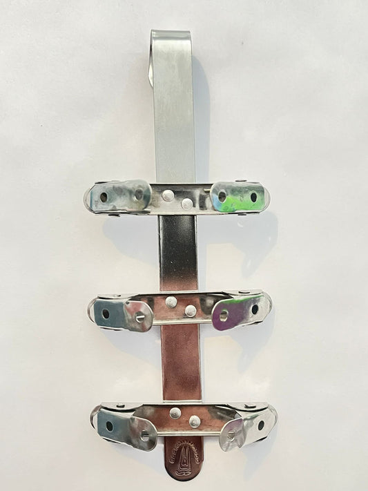 Pinzas en Árbol de ganchos para radiografía serie de 6 clips Steel dental