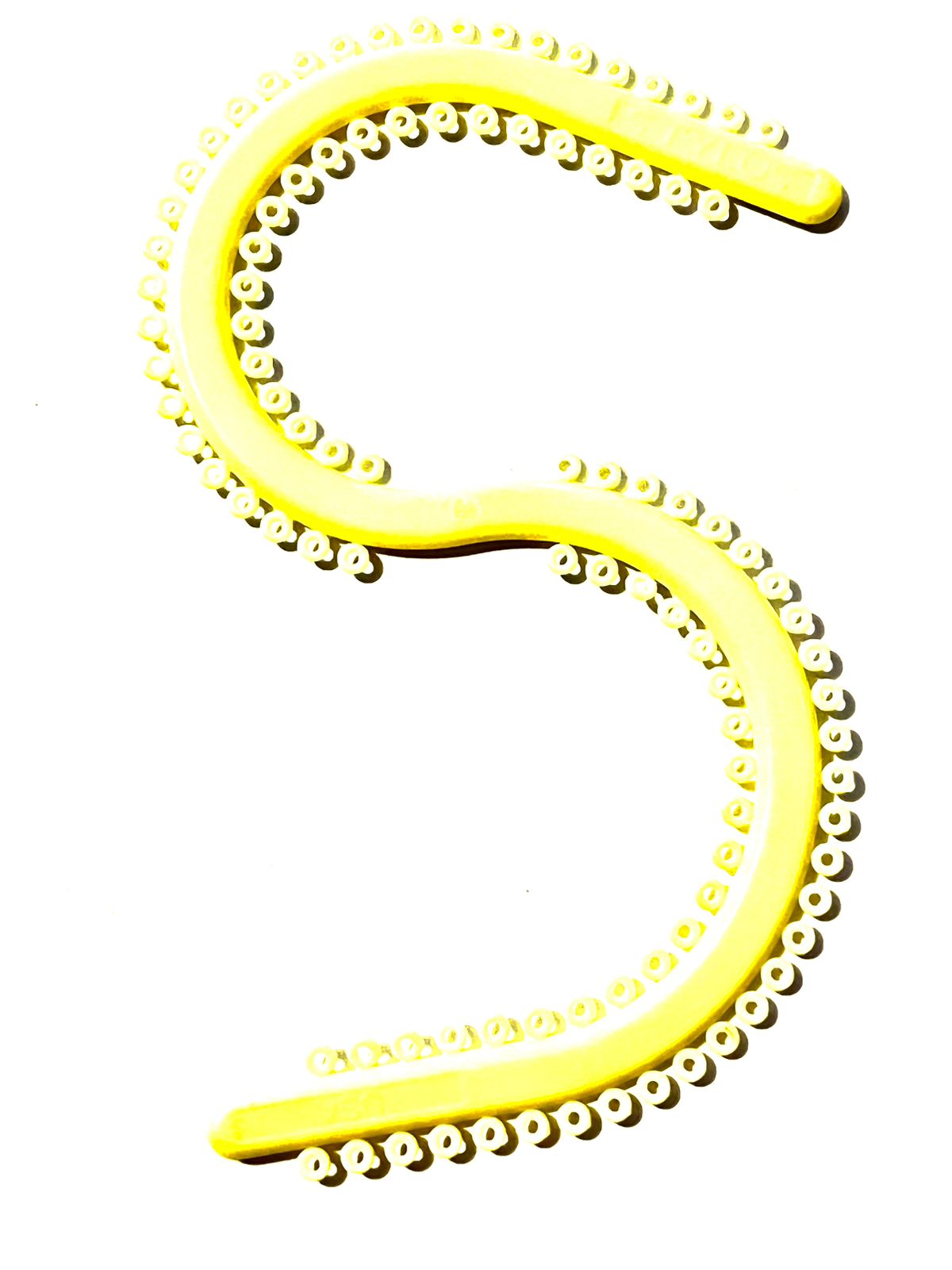 Módulo en "S" elastómero Ah Kim Pech por pieza color Glow in dark