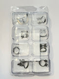 Juego de grapas Hu-friedy, kit con 8 piezas RDCSET