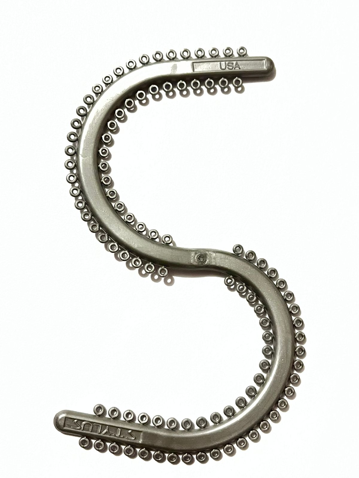 Módulo en "S" elastómero Ah Kim Pech por pieza color Silver