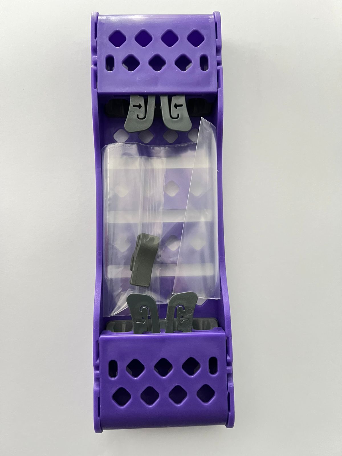 Cassette 4 instrumentos 6B color Morado neon