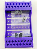 Cassette 8 instrumentos 6B color Morado neon
