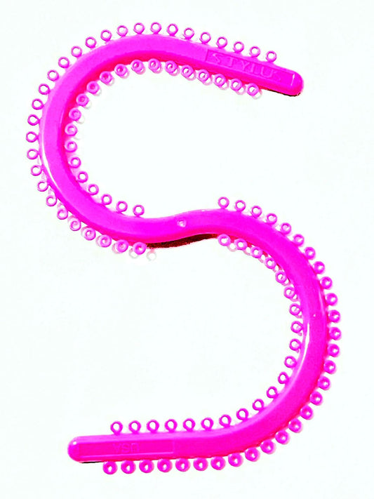 Módulo en "S" elastómero Ah Kim Pech por pieza color Neon pink