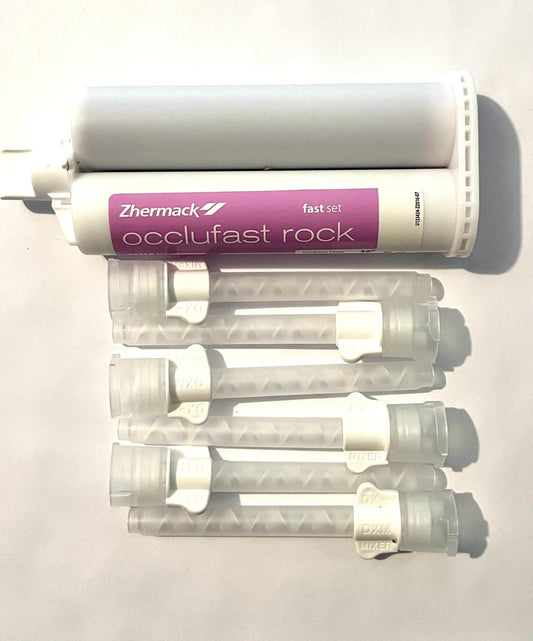 Occlufast rock 50ml silicón para registro de mordida bite