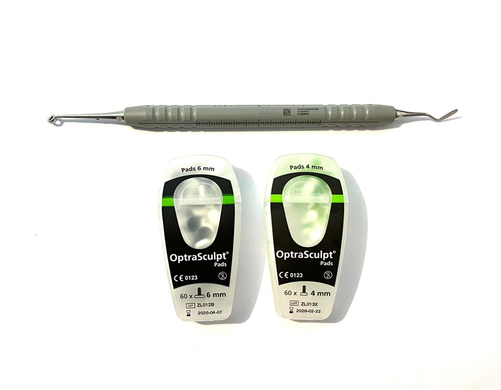 Optrasculpt pad assorment kit espátulas de modelado de resina