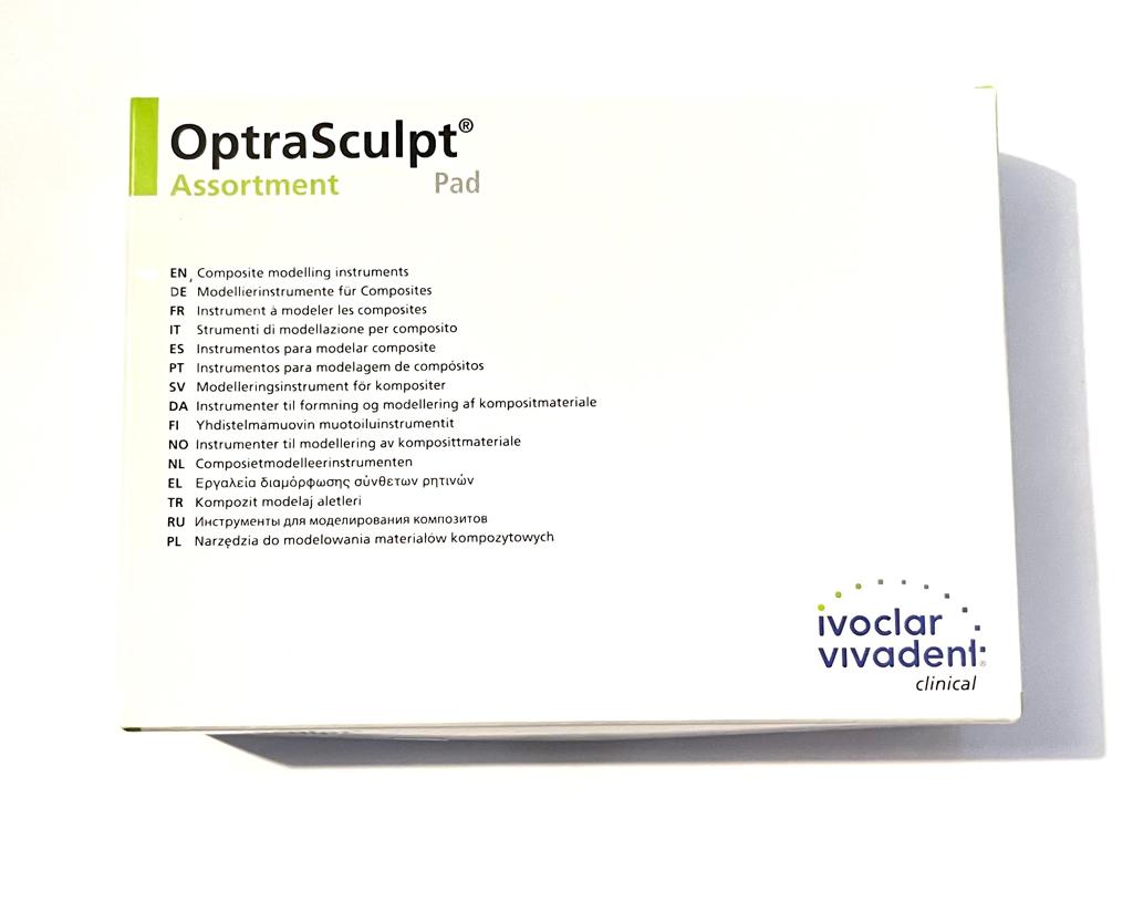 Optrasculpt pad assorment kit espátulas de modelado de resina