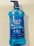 Enjuague bucal con flúor oral b complete menta 2 litros