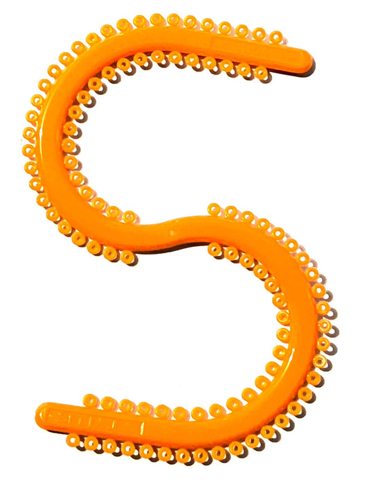 Módulo en "S" elastómero Ah Kim Pech por pieza color Orange