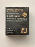 L/C Glass Ionomer Restorative. (Cemento de Ionomero de Vidrio Restaurativo Fotocurable) color A2