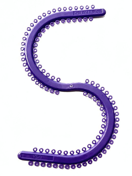 Módulo en "S" elastómero Ah Kim Pech por pieza color  Purple