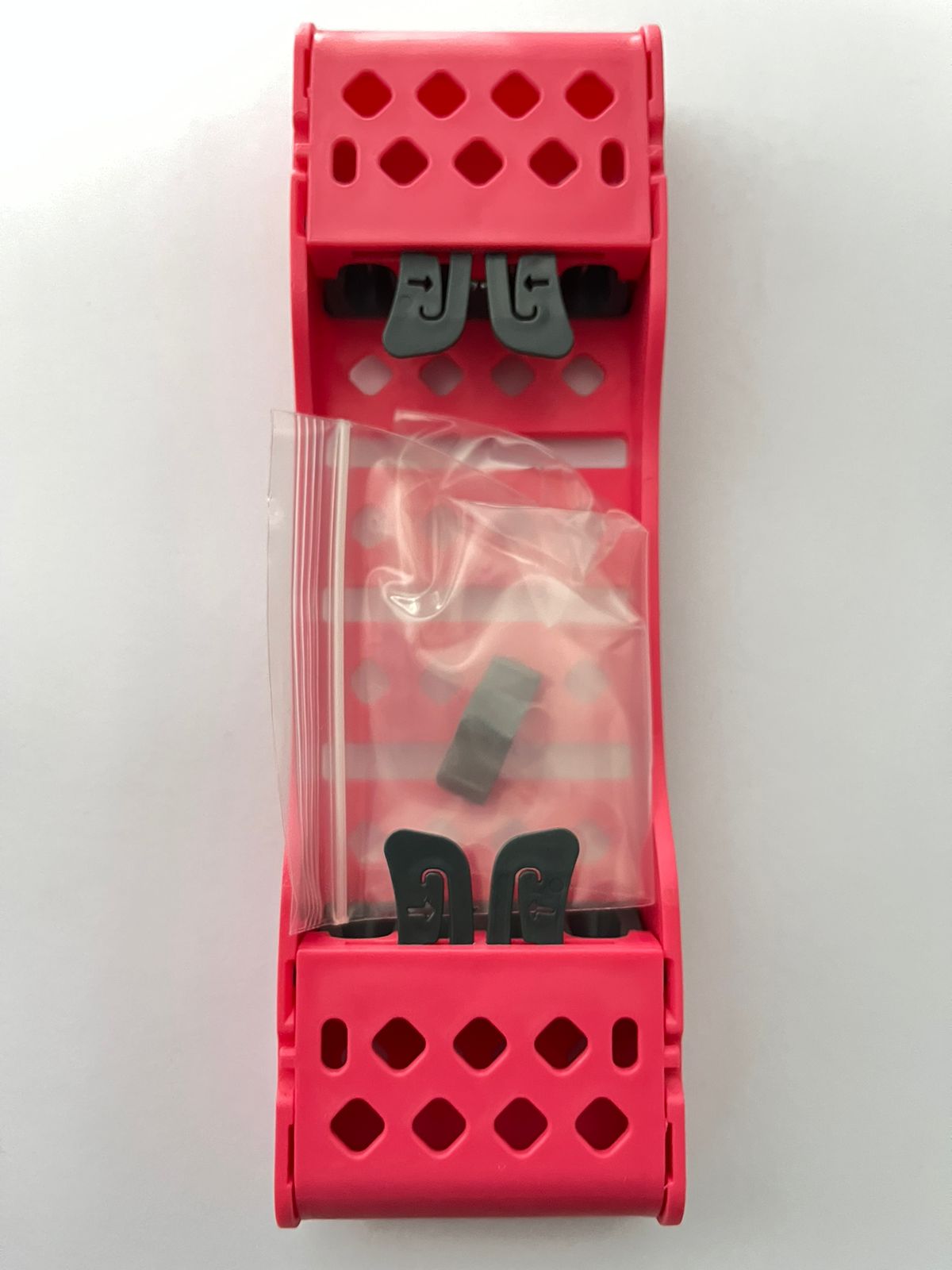 Cassette 4 instrumentos 6B color Rosa neon