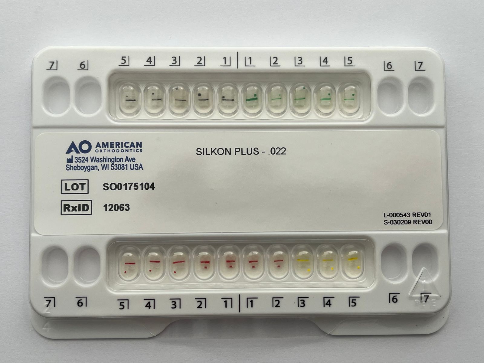 Kit de brackets Silkon plus .022 de policarbonato estéticos
