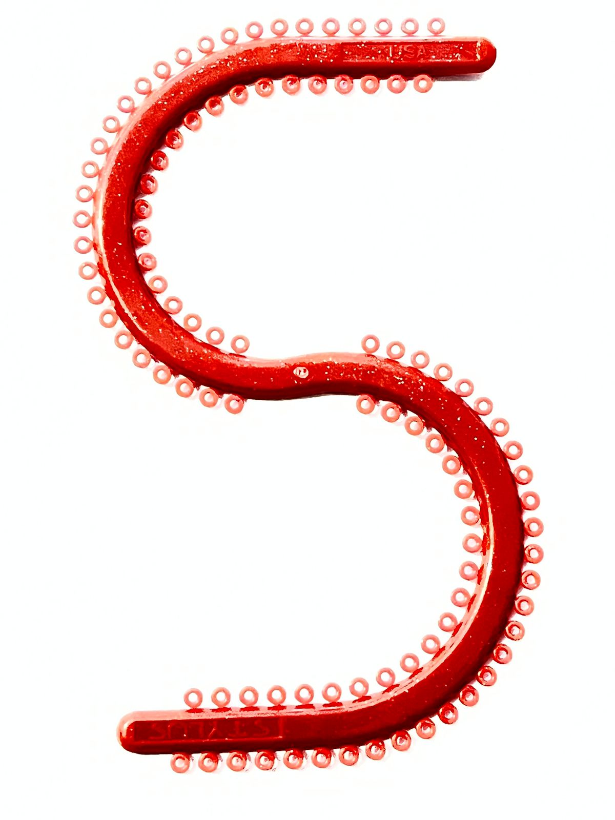 Módulo en "S" elastómero Ah Kim Pech por pieza color Sparkle red