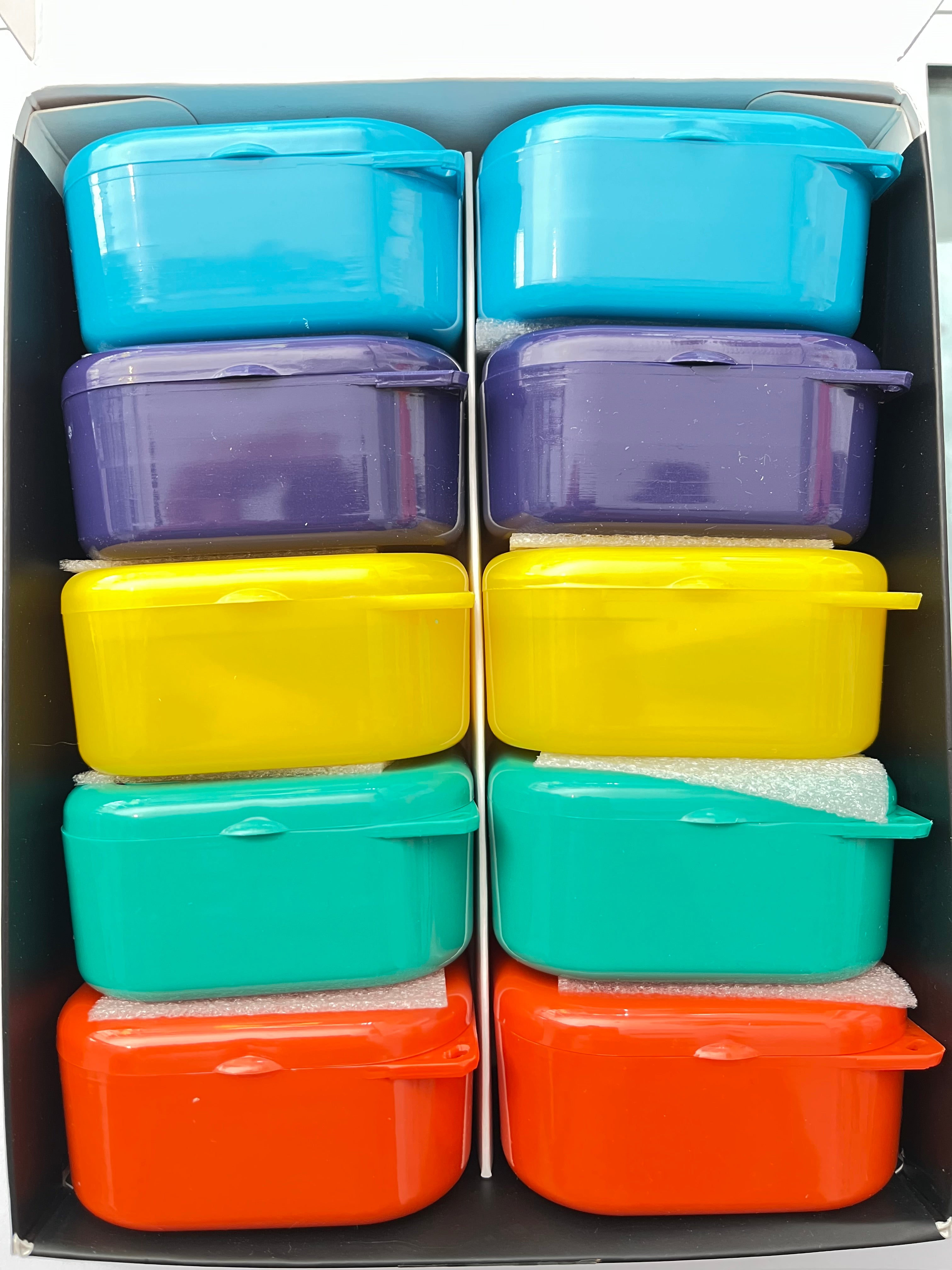 Caja ortodoncia borgatta con 10 piezas en Viva colors