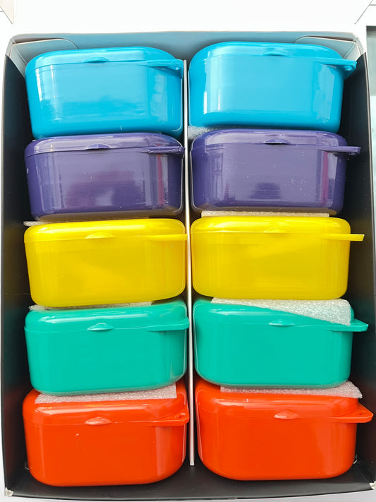 Caja ortodoncia borgatta con 10 piezas en Viva colors