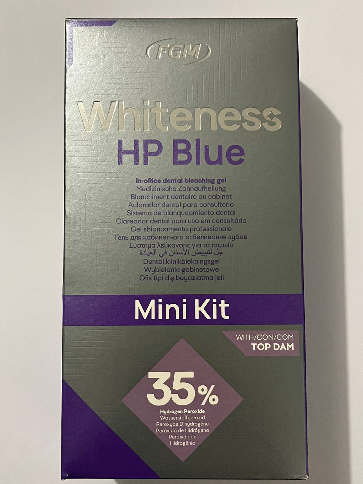 Blanqueamiento Whiteness HP Blue mini kit 35%