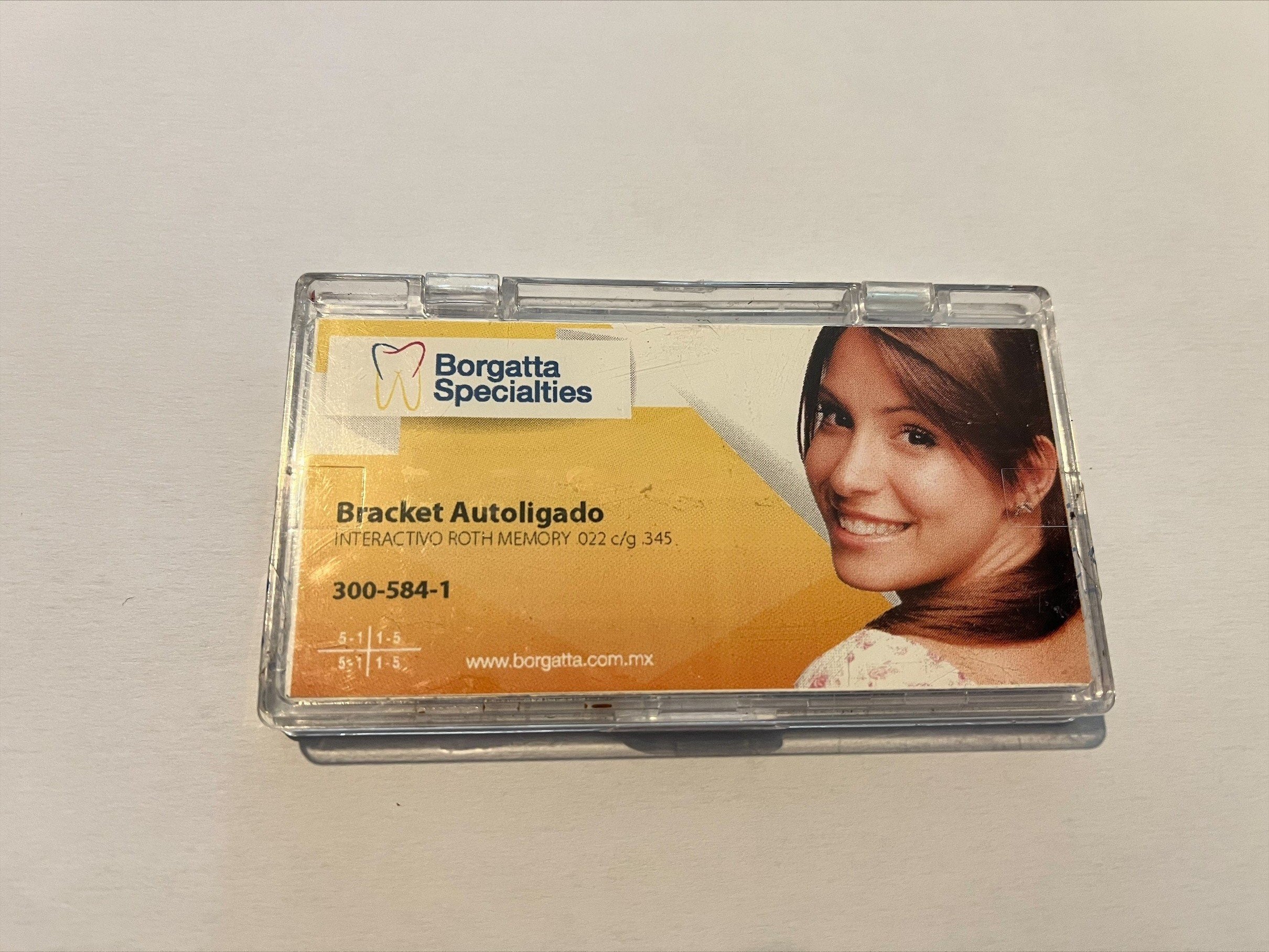 Juego de brackets autoligado interactivo "Memory" Roth c/g.345 .022